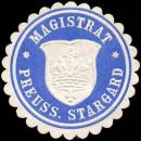 Siegelmarke Magistrat Preussisch Stargard W0246038